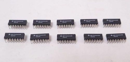 LOT OF 10 EXAR MP7524AAN CMOS 8-BIT DAC DIGITAL-TO-ANALOG CONVERTERS