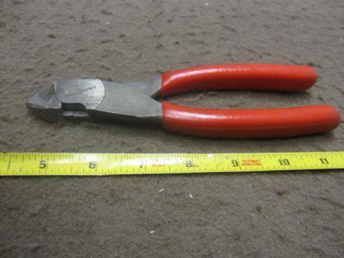 SNAP ON 87CF POWER EDGE 7-3/8&#034; DIAGONAL CUTTERS LIST $42 SUPER NICE CLEAN