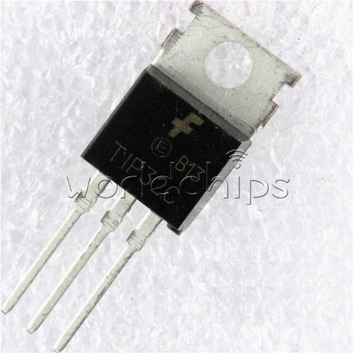 5Pcs TIP32C TIP32 PNP TRANSISTOR 100V 3A TO-220 TOP