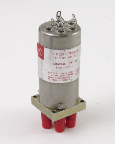 RLC Electronics SR-5MIN-D RF Coaxial Switch - SP5T, 28 VDC, SMA Female