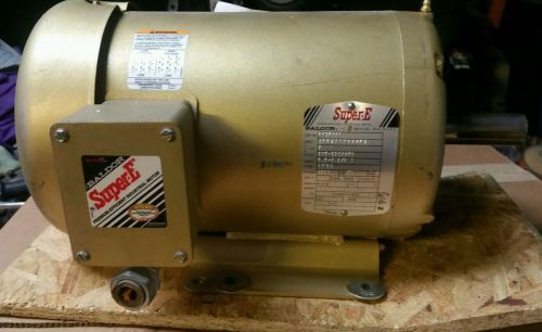 BALDOR ELECTRIC EM3611T Motor, 3-Ph, 3 HP, 1760 RPM, 182T, TEFC