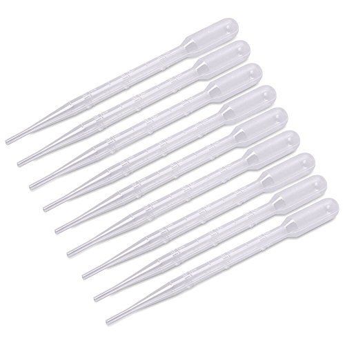 G2Plus G2PLUS? 100PCS 3ml Disposable Plastic Graduated Transfer Pipettes