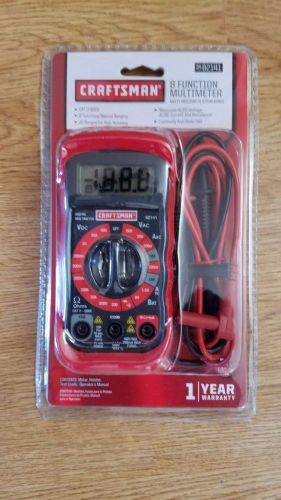 Craftsman Digital Multimeter with 8 Functions &amp; 20 Ranges