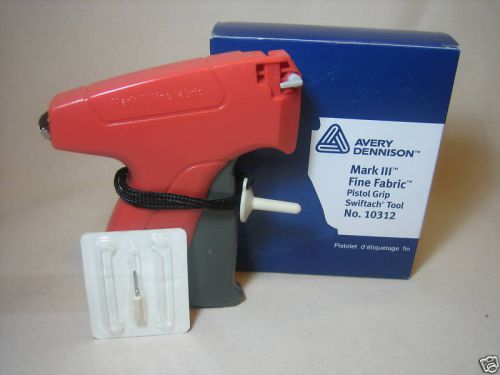 Dennison Fine Fabric Tagging Label Price Gun+100 Barbs