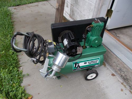 SEARS AIR COMPRESSOR PAINT SPRAYER 3/4 HP 100PSI SINGLE CYLINDER