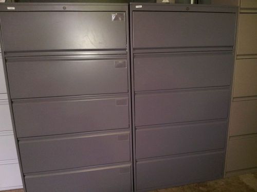 LATERAL FILE CABINET 36” HERMAN MILLER 5 DRAWER