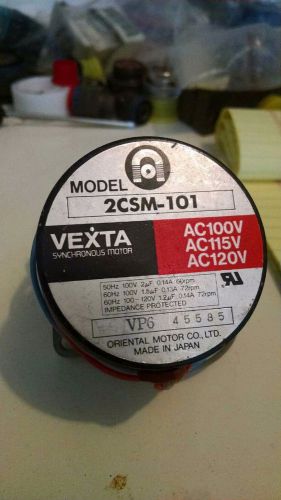 VEXTA SYNCHRONOUS MOTOR 2CSM-101 VP6 45585