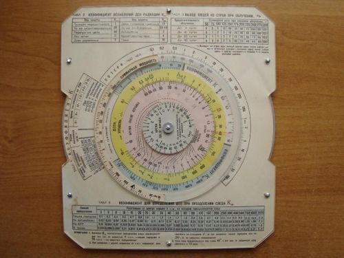 Radiation range USSR