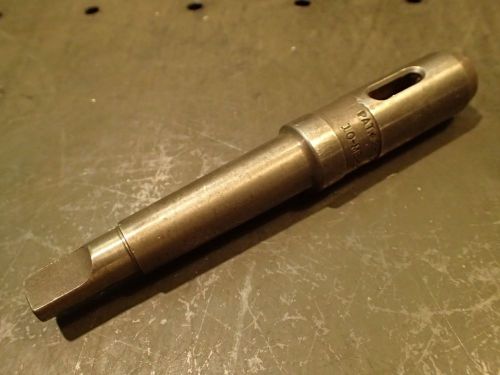 National Counterbore Shank Adapter Heavy Duty Spline #10 Morse Taper #2 2MT MT2