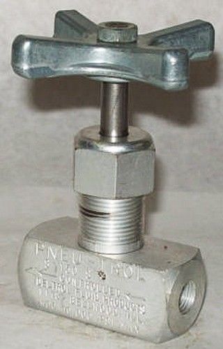 Deltrol 1/8&#034; 10000 PSI Steel Globe Needle Valve S150S3