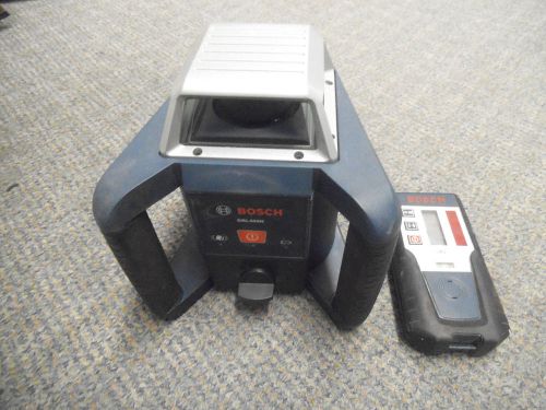 Bosch tools self-leveling rotary laser with laser receiver model grl400h *look* for sale