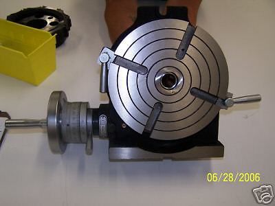 . NEW  8&#034; PRECISION ROTARY TABLE  O-200