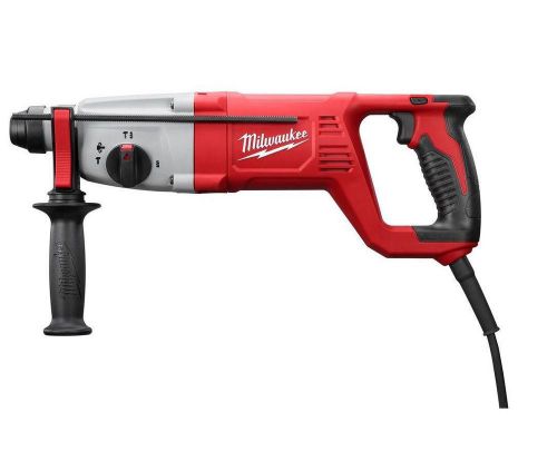 Milwaukee 1 in.sds d-handle rotary hammer drill power tool corded depth rod case for sale