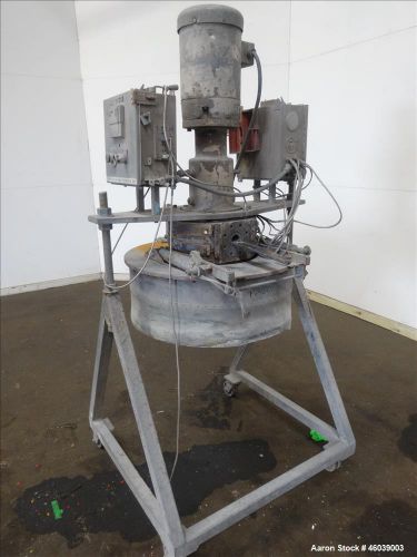 Used- beringer underwater pelletizer system consisting of: (1) pelletizing head, for sale