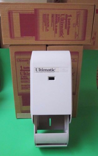 lot of 4 Georgia Pacific Ultimatic -S44C  2 Roll Model Bath Tissue Dispenser -