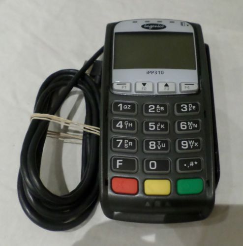 INGENICO CREDIT CARD MACHINE W/SMART CARD READER IPP310-11T2485A