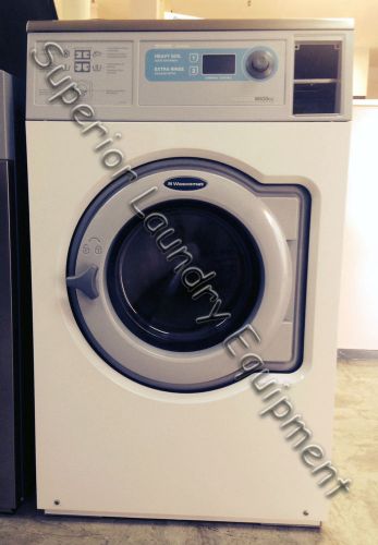 Wascomat w630cc washer, 30lb, white, card ready, 220v, 1ph, reconditioned for sale