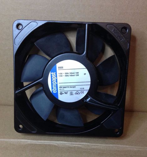 Ebmpapst 9906 AC Axial Compact Fan 115V 14W 119mmx25mm (208)