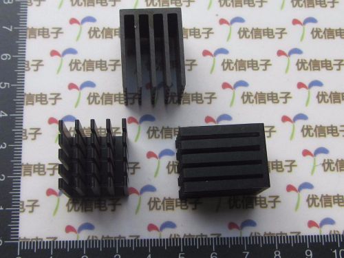 5PCS Black 19*19*24MM Aluminum Heatsink Heat Sink Thermal Pad Transfer Blade