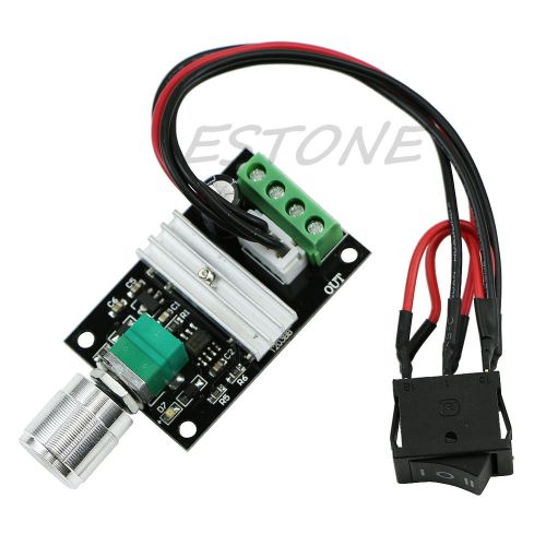 Reversible Switch PWM Motor Speed Control Function Regulator DC6V12V24V Governor