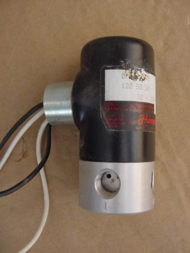 HUMPHREY GENERAL PURPOSE COIL INTERMITTENT VALVE 120V 30-125 PSI ~~