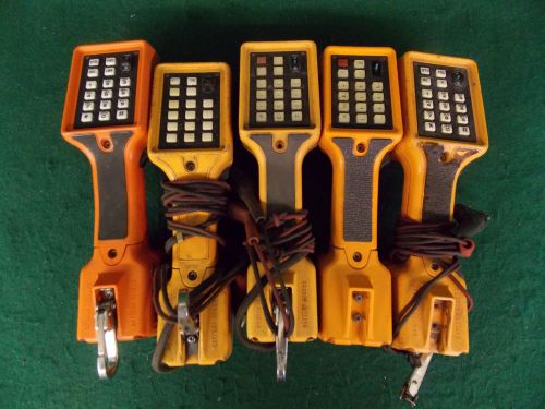 Harris Lineman Telephone TS22 Butt Test Set (Lot of 5) #B#