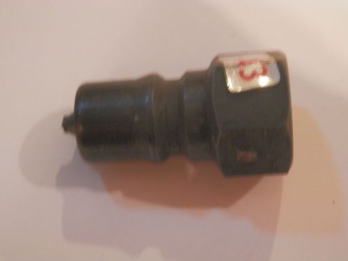 Hansen HK 2-K16 hydraulic male quick release coupler 1/4&#034;