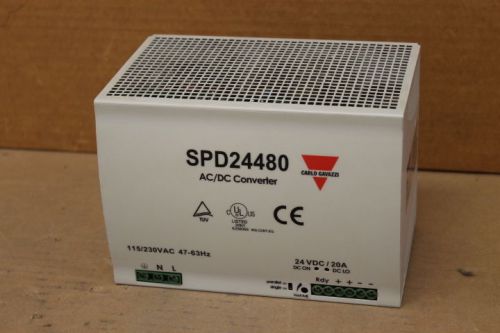 CARLO GAVAZZI SPD244801 AC/DC CONVERTER POWER SUPPLY