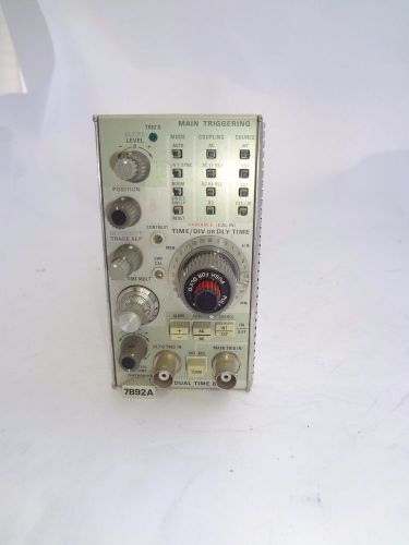 TEKTRONIX 7B92A DUAL TIME BASE  PLUG IN