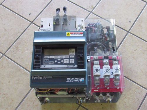 RELIANCE 100FN4042 FLEXPAK 3000 DC DRIVE 240/500V 50/100HP 180A 3PH ***XLNT***