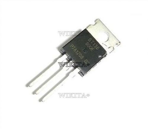 5pcs bt138-600e bt138-600 bt138 600v 12a triacs to-220