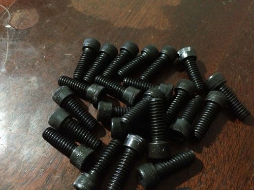 1/4&#034;-20 x 3/4&#034; Black Oxide Alloy Steel Socket Cap Screw   25ea