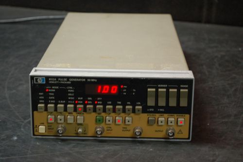 HP Agilent 8112A Pulse Generator (50MHz)