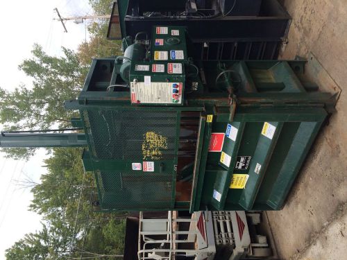 Marathon hd cardboard compactor baler mn#v6030 , 230/460 volt 10hp for sale