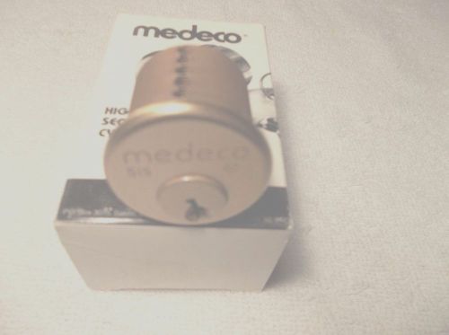 MEDECO MORTISE LOCK CYLINDER SATIN BRONZE COLOR