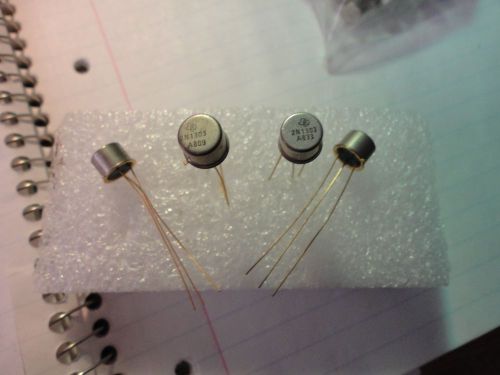 4PCS VINTAGE 2N1303 GERMANIUM NPN TRANSISTOR TEXAS INST.