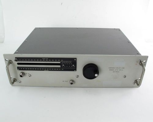 Wiltron 3114 Variable Delay Line 60cm / 720 Deg./GHz *NEEDS REPAIR*