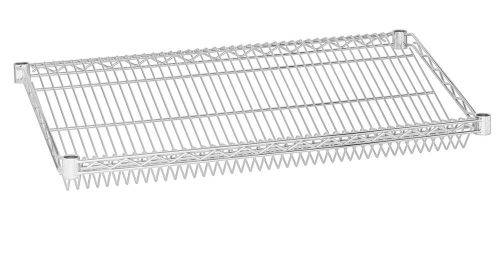 24&#034; Deep x 48&#034; Wide Individual Slanted Wire Shelf