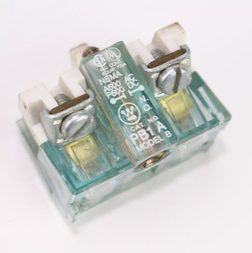 Westhinghouse PB Series Push Button Contact Block PB1A USG