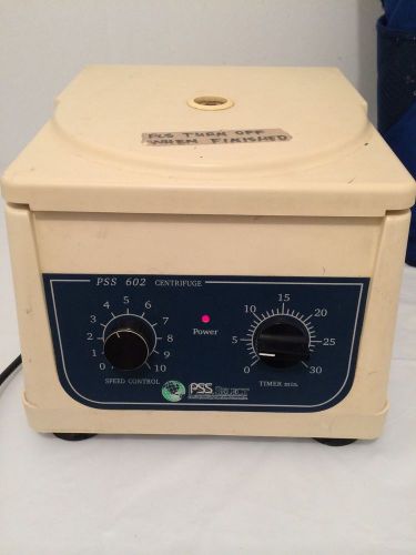 PSS Select PSS602 Centrifuge w/ (6) Test Tube 6x10mL Cap Unico Model Number C806