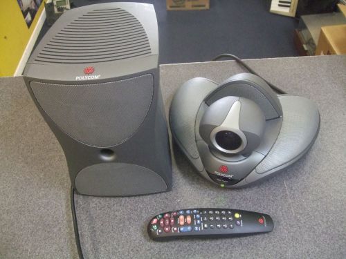 Polycom VSX-7000 Conferencing System w/ Subwoofer&amp; Remote Control #RT