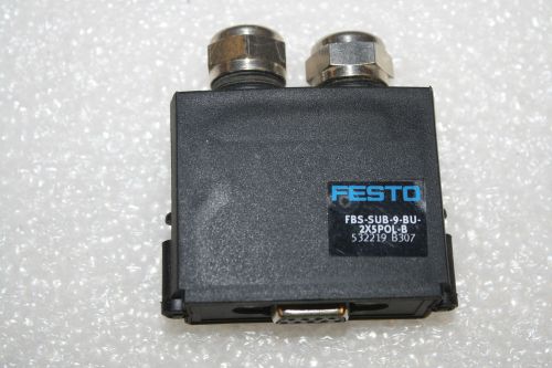 FESTO FBS-SUB-9-BU-2X5POL-B For DeviceNet