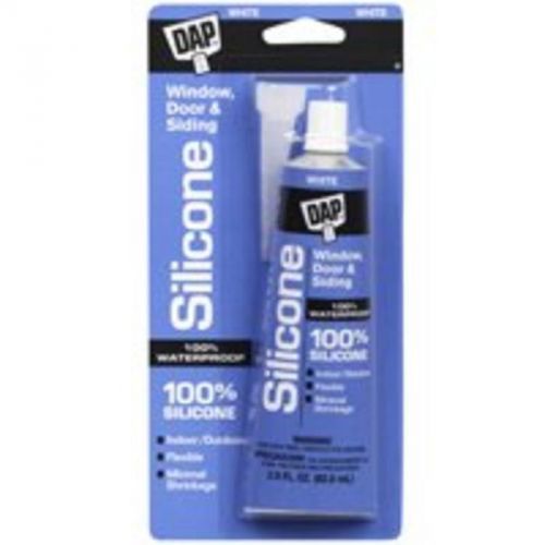 2.8oz wht silicone sealant dap inc silicone - general purpose 00683 070798006836 for sale