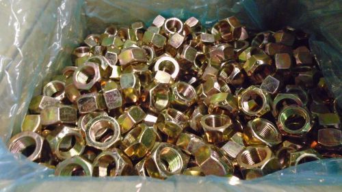 540 Count Case, 5/8-18 Grade C Grade 8  Hex Steel LockNuts - Yellow Zinc