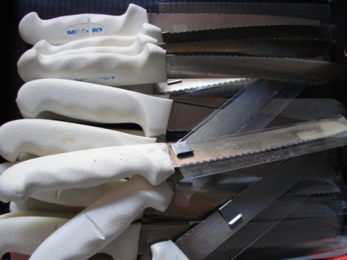 20 DEXTER SANI SAFE 8in BREAD KNIFES