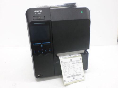 Sato cl4nx ethernet/serial/usb/parallel barcode printer 203dpi wwcl00061 for sale