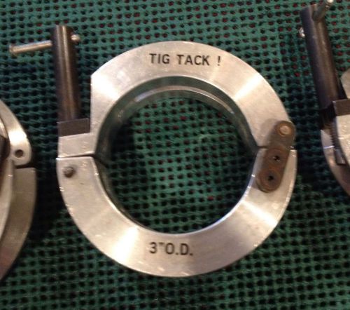 TIG-TACK TUBE CLAMP FOR WELDING, 3 INCH O.D.