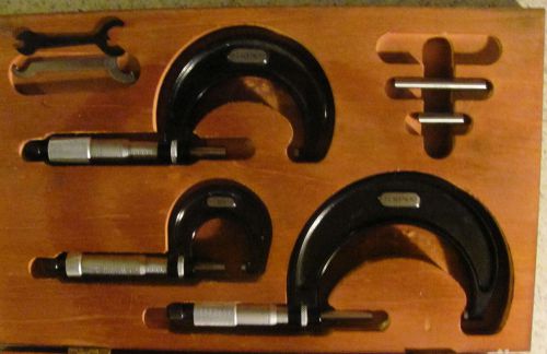 STARRETT ST436.1AXRLZ Micrometer Set