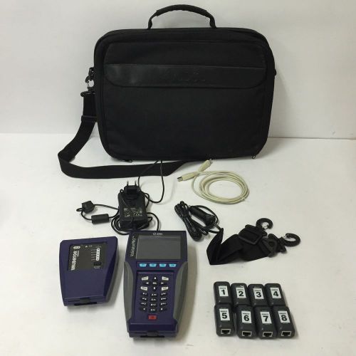 [JDSU NT1155] Cable Fiber Tester Certifier Validator PRO Set (With a bag)