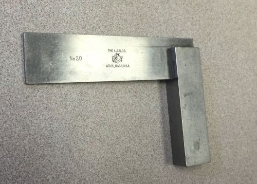 Starrett No.20 4.5&#034; Master Square Old Logo